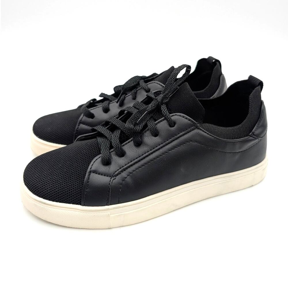Deer Stags Dawson Lace-Up Sneaker Shoes Round Toe Kids' Black Size US4M